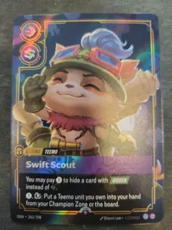 Teemo - Swift Scout - Riftbound Organized Play Promotional Cards (OPP) - Image 1