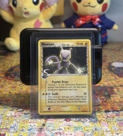Mewtwo Delta Species 24/110 EX Holon Phantoms Vintage Pokemon Card Non-Holo NM - Image 1