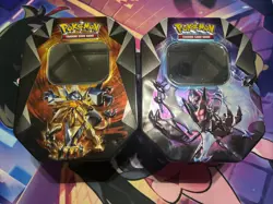 Lot Of 2 Empty 2018 Necrozma Prism Tins - No Cards/packs - Image 1
