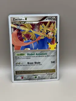 Zacian LV. X SWSH135 SWSH: Sword & Shield Promo Cards Holo - Image 1