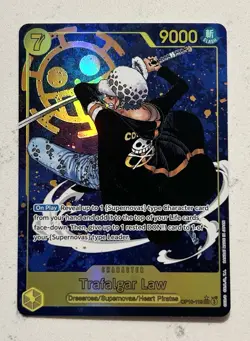 Trafalgar Law OP10-119 ALT SEC Parallel Royal Blood ONE PIECE Card English - Image 1