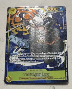 Trafalgar Law OP10-119 ALT SEC Parallel Royal Blood ONE PIECE Card English - Image 2