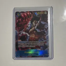Bandai One Piece Card Game Monkey D. Luffy OP11-118 SEC Alt Art Holo ENG - Image 1
