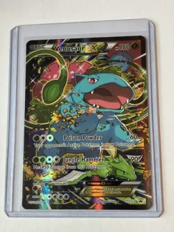 Venusaur XY123 Black Star Promo Rare Pokemon Card 2016 - Image 1