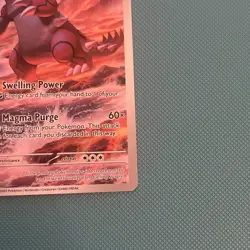 Pokemon TCG Groudon Holo Card 199/182 Paradox Rift Illustration Rare NM - Image 5