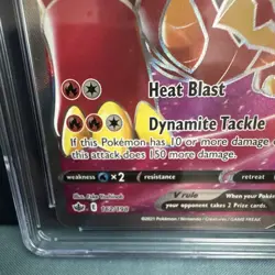 VOLCANION V 2021 POKEMON CARD CHILLING REIGN ULTRA RARE HOLO 162/198 CGC 10 - Image 5