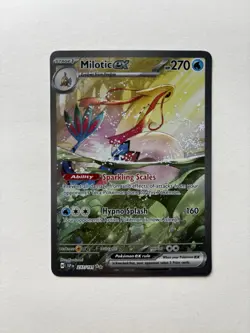 Pokemon TCG Milotic EX Special Illustration Rare Card 237/191 Sir Surging Sparks - Image 1