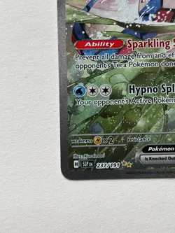 Pokemon TCG Milotic EX Special Illustration Rare Card 237/191 Sir Surging Sparks - Image 5