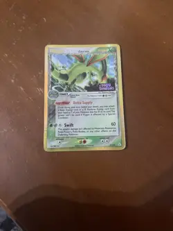 Pokemon TCG Flygon Delta Holo Card 7/110 Species Stamped - Image 1