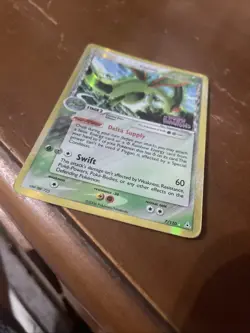 Pokemon TCG Flygon Delta Holo Card 7/110 Species Stamped - Image 3