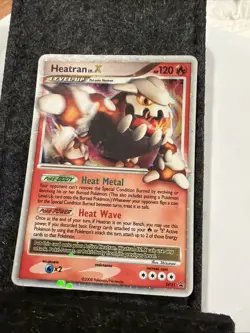 Pokemon TCG Heatran LV.X Ultra Rare DP31 Diamond & Pearl Promo Card - Image 1