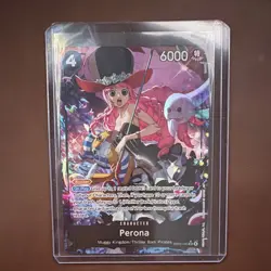 Bandai One Piece Card Game Perona EB03-045 SR Foil Alt Art EN 6000P 4C - Image 2