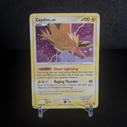 Zapdos 14/100 Majestic Dawn Rare Holo Rare Pokemon Card MP - Image 1