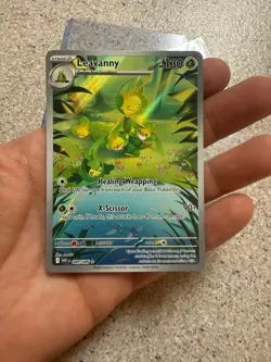 Pokemon Leavanny Illustration Rare Holo Card 089/086 Sv: White Flare NM - Image 2