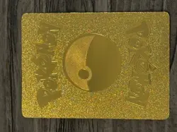 Golden Shining Charizard Pokemon card. Excellent condition. Includes Card Case. - Image 2
