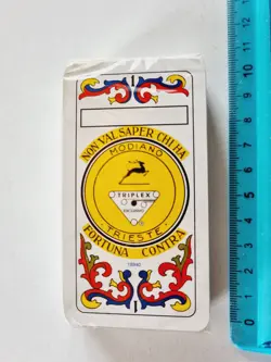 CARTE DA GIOCO SIGILLATE TRIESTINE MODIANO SCOPA ORIGINAL PLAYING CARDS NEW - Image 3