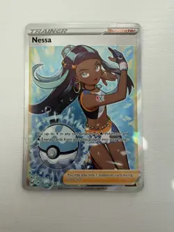 Pokemon TCG Nessa Lost Origin Trainer Gallery Ultra Rare Card TG27/TG30 - Image 1