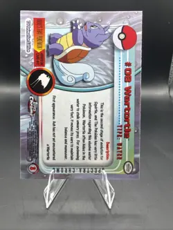 Wartortle Topps Chrome Pokemon Spectra #8 - Image 2