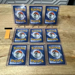 Pokemon TCG First Partner Illustration Collection Kanto Series 1 Full Set of 9 - Image 2