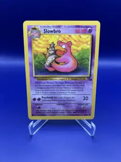 Pokemon TCG Slowbro 43/62 Fossil English LP - Image 2
