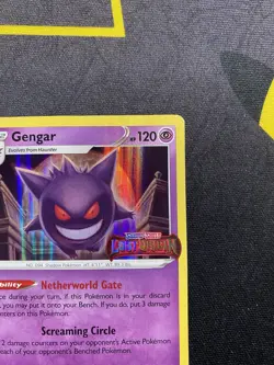 Pokemon TCG Gengar SWSH241 Lost Origin Black Star Promo Near Mint Condition - Image 3