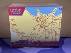 Pokemon TCG Paradox Rift Sealed Roaring Moon Pokemon Center Elite Trainer Box - Image 1