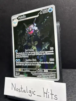 Palafin 225/091 Pokemon Paldean Fates Illustration Rare (IR) Holo NM-LP - Image 2