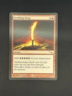 MTG Seething Song NM-LP Mirrodin [3123] - Image 1