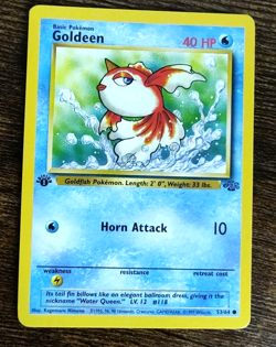 Pokemon Jungle 1st Edition Goldeen 53/64 Non Holo NM-MINT - Image 1