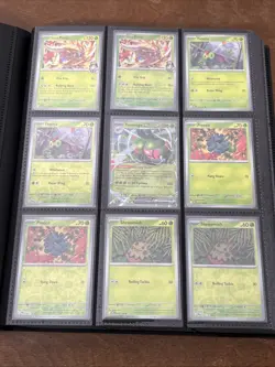 Pokemon Destined Rivals Sv10 Complete Base Master Set - C,U,R,Reverses , Ex’s - Image 1