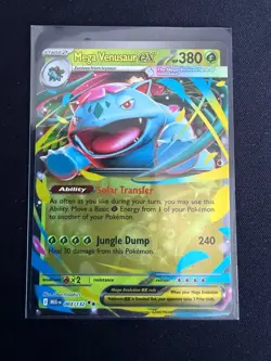 Pokemon mega evolution mega venusaur ex 003/132 Pack Fresh - Image 1