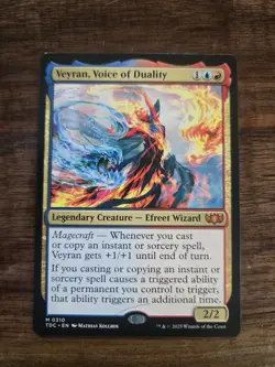 MTG - Veyran, Voice of Duality - Tarkir: Dragonstorm Commander - NM - Image 1