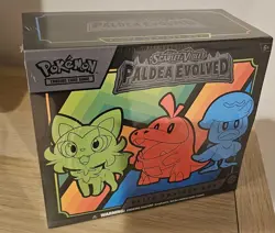 NEW SEALED Paldea Evolved ETB Pokemon Elite Trainer Box Scarlet & Violet - Image 1