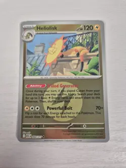 Heliolisk (Energy) 064/217 ASC Ascended Heroes Pokemon Reverse Holo NM/M - Image 1