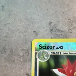 Pokemon TCG Scizor 29/75 Neo Discovery Holo Rare English 2001 HP90 - Image 3