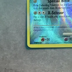 Pokemon TCG Scizor 29/75 Neo Discovery Holo Rare English 2001 HP90 - Image 5