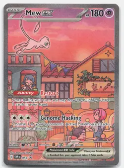 Mew ex 053 Scarlet & Violet Promo Holo Promo Near Mint - Image 1
