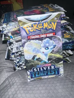 Pokemon TCG Sword & Shield Silver Tempest 32x SEALED Booster Pack Lot EN 2022 - Image 5