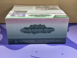 Pokemon TCG Paradox Rift Sealed Iron Valiant Pokemon Center Elite Trainer Box - Image 5