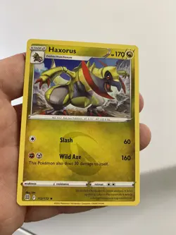 Haxorus 112/172 Non Holo Rare - Brilliant Stars Pokemon TCG - Image 1