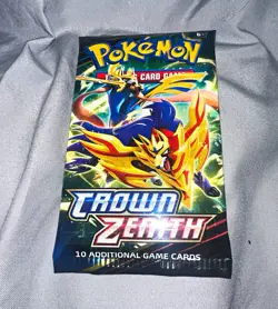 Crown Zenith Lot of 14 Pokemon TCG Sealed Booster Packs - Image 2