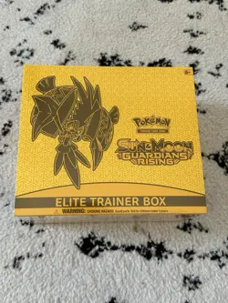 Factory Sealed 2017 Pokemon TCG Elite Trainer Box – Guardians Rising - Image 1