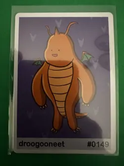 Droogooneet (Dragonite) #149 - Gen 1 Pookiemoot Fan Art - Pokemon - Image 1