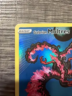 2023 POKEMON SWSH BLACK STAR PROMO 284 GALARIAN MOLTRES - Image 2