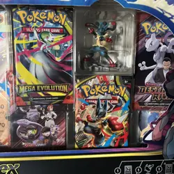 Pokemon TCG Mega Lucario ex Premium Figure Collection Box Factory Sealed - Image 2
