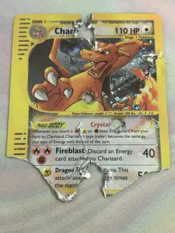 2003 POKEMON SKYRIDGE #146 CHARIZARD-HOLO Damaged - Image 2