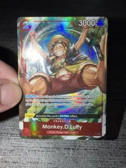 Carte One Piece Monkey D Luffy OP06-013 R Alt Art English Card - Image 3