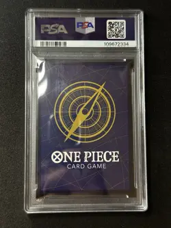 2025 One Piece OP11 Japanese Manga Alternate Art #118 Monkey D. Luffy PSA 10 - Image 3
