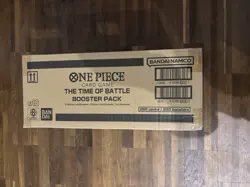 One Piece Card Game Case 12x Booster Box OP16 The Time of Battle - ENG - Sealed - Image 1