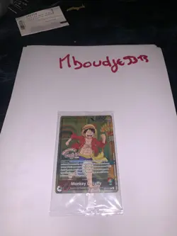 Carte One Piece TCG – Monkey D. Luffy OP13-001 – Musee Grevin Paris Exclusive - Image 3